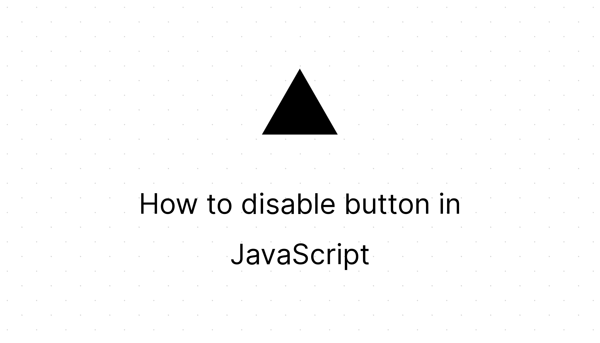 Button deals disabled javascript